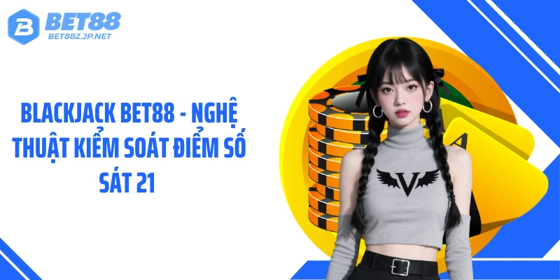 Blackjack BET88 - Nghệ Thuật Kiểm Soát Điểm Số Sát 21 